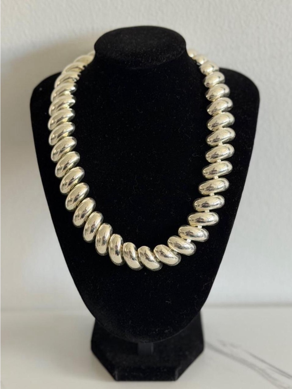 Vintage Napier Silver Necklace - Women Jewelry